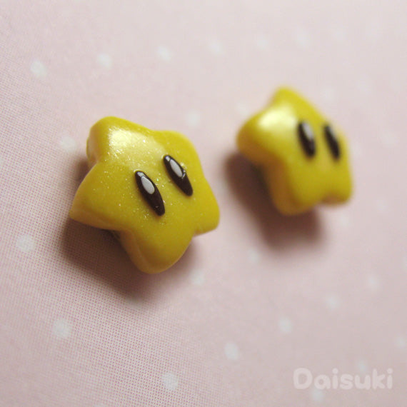 Mario outlet star earrings