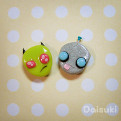 Soot Sprites stud earrings - Susuwatari - Studio Ghibli Spirited Away / Totoro Tribute