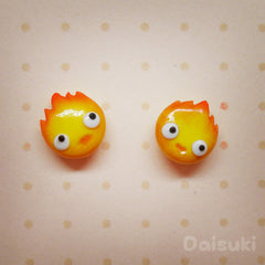 8-ball - Handmade Kawaii Stud Earrings
