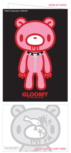 Gloomy Bear Greeting Card