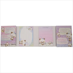 Crux : Moji Moji Panda Pitter-Patter Memo Pad Set