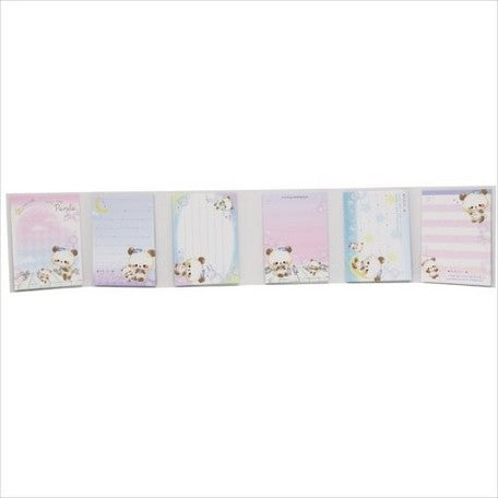 Crux : Moji Moji Panda Pitter-Patter Memo Pad Set