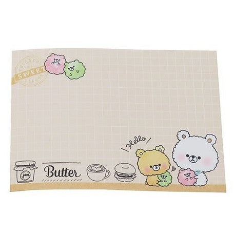 Crux : Popcorn Bear Memo Pad