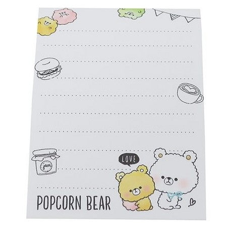 Crux : Popcorn Bear Memo Pad