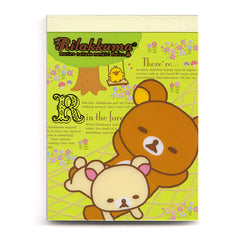 San-X : Rilakkuma in the Forest Mini Memo Pad