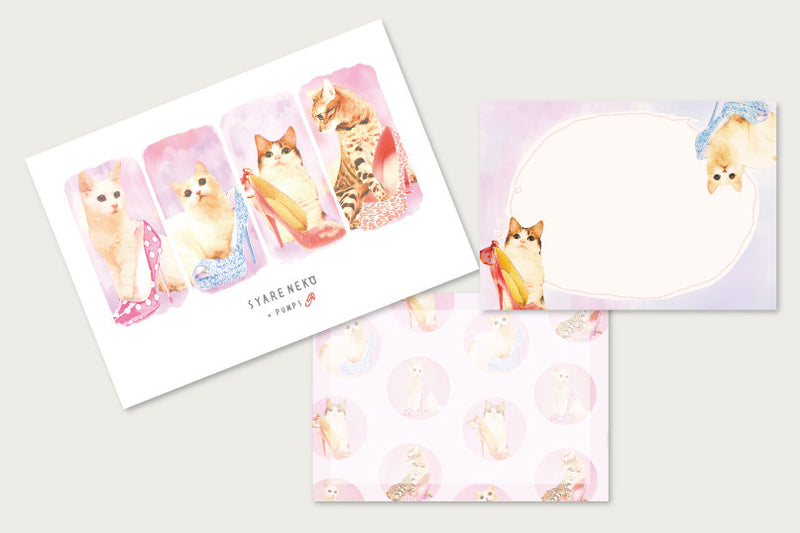 Tokotoko Circus : Beautiful Cats and Shoes Memo Pad