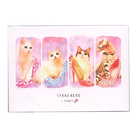 Tokotoko Circus : Beautiful Cats and Shoes Memo Pad