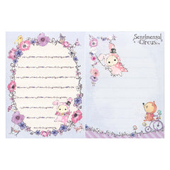San-X : Sentimental Circus Mini Memo Pad! Shappo Swinging