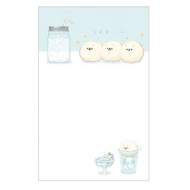 Bakery Borks - Mini memo pad - Pom-Pom Pomeranians!! Cute treat loving dogs