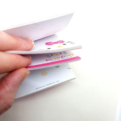 Sanrio : Hello Kitty mini memo pad - Vintage 2012