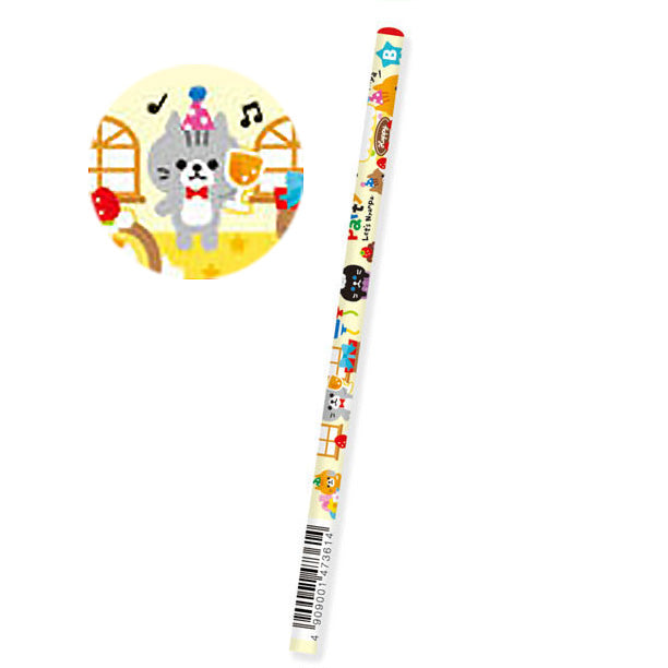 Mind wave : Nyanko Party Wooden Pencil (B)