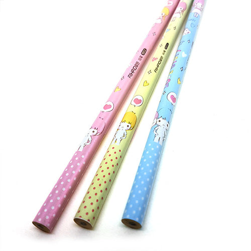 Cute Love Letter Wooden Pencil (HB) x1 (random design)
