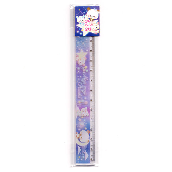 Crux : Moji Moji Panda Ruler - 15cm