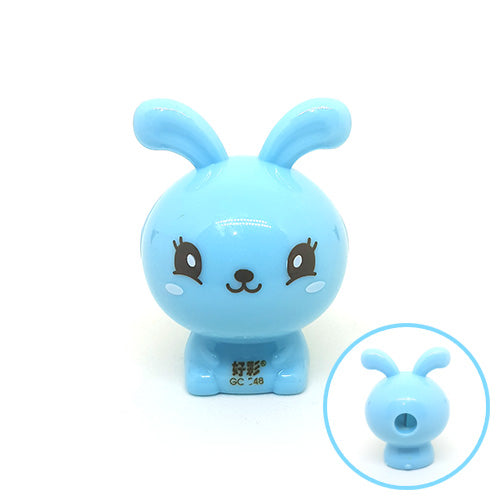 Cute Bunny Pencil Sharpener! (blue)