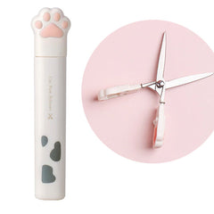 Cute Cat Paw Compact Scissors!