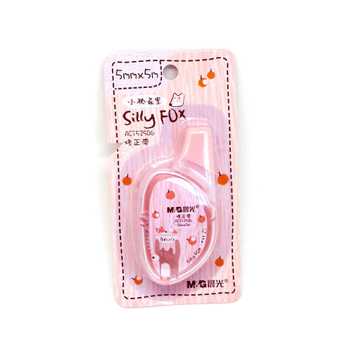 Silly Fox White Correction Tape (Pink Pack)